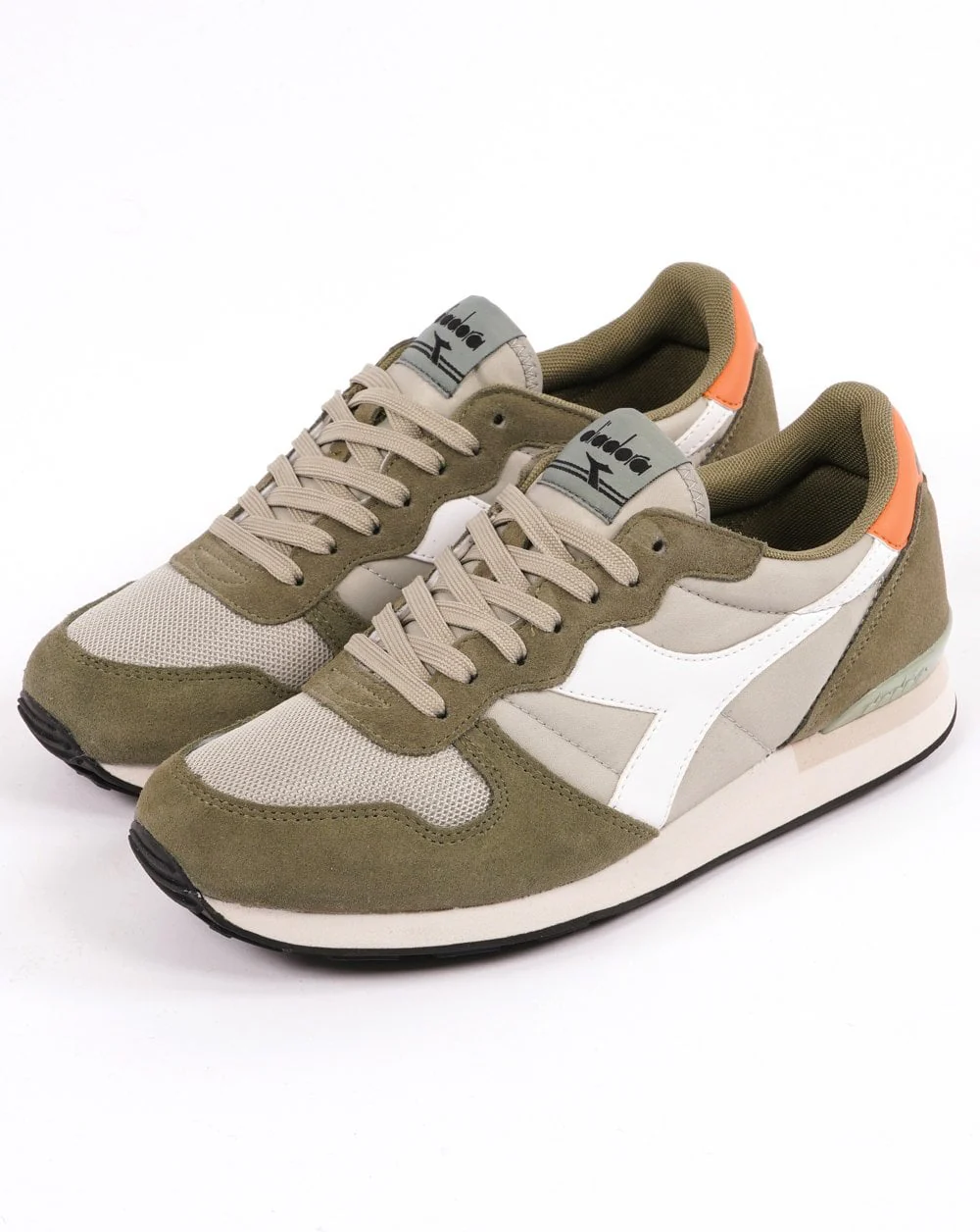Diadora Camaro Trainers Green/Grey - Image 2