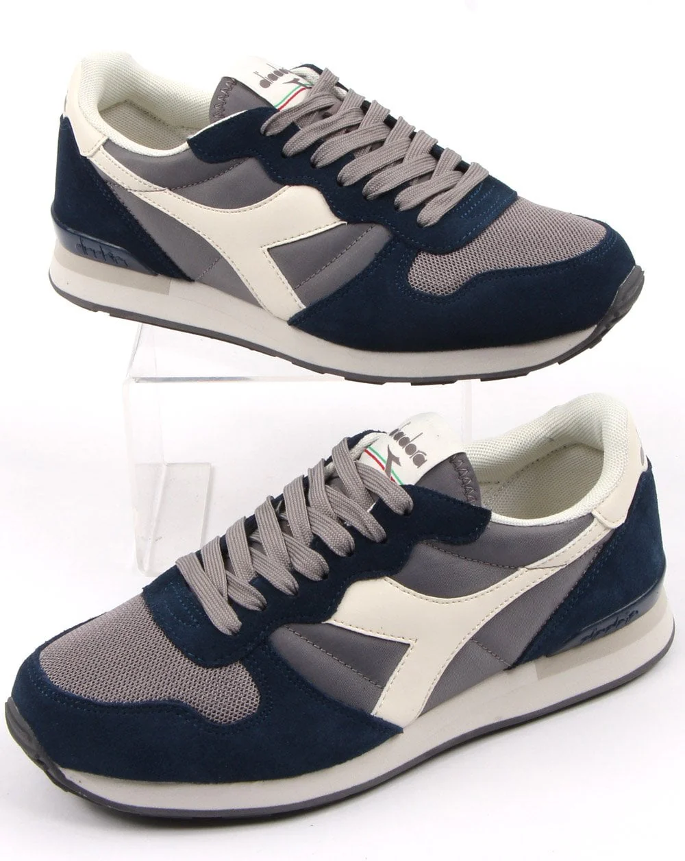 Diadora Camaro Trainers Grey/Blue
