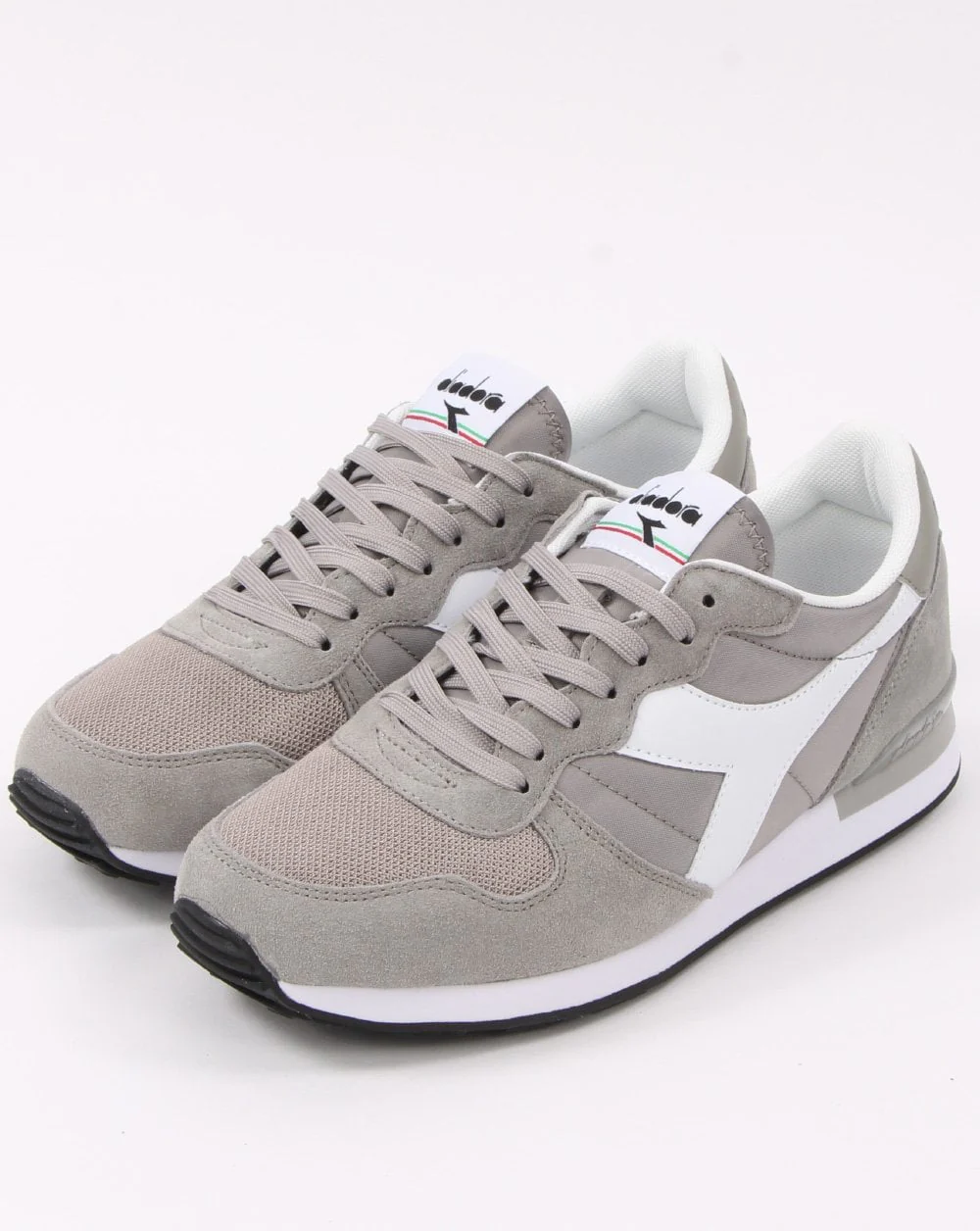 Diadora Camaro Trainers Grey Pewter - Image 3