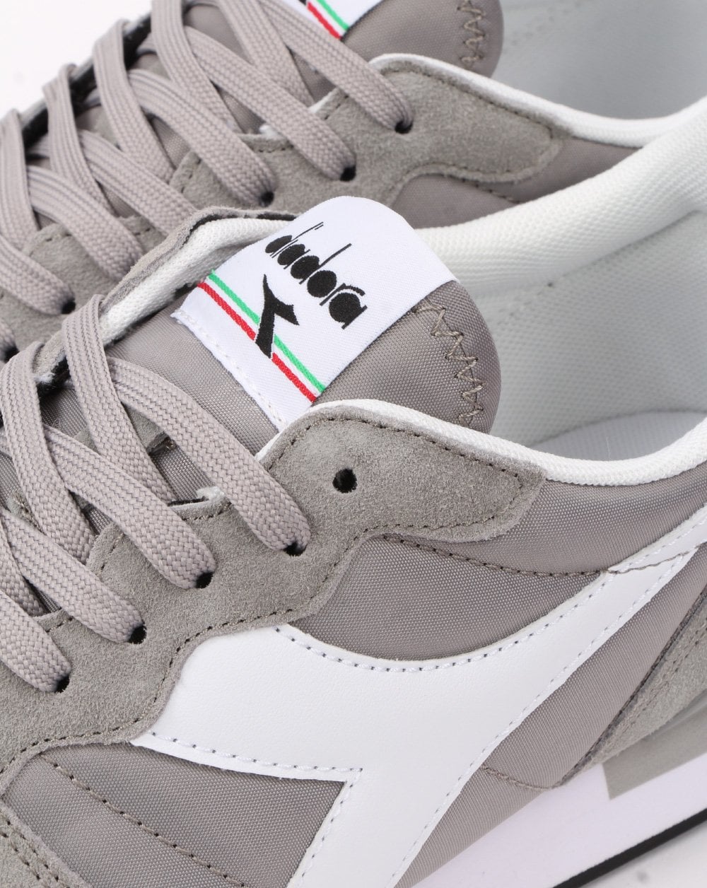 Diadora Camaro Trainers Grey Pewter - Image 4
