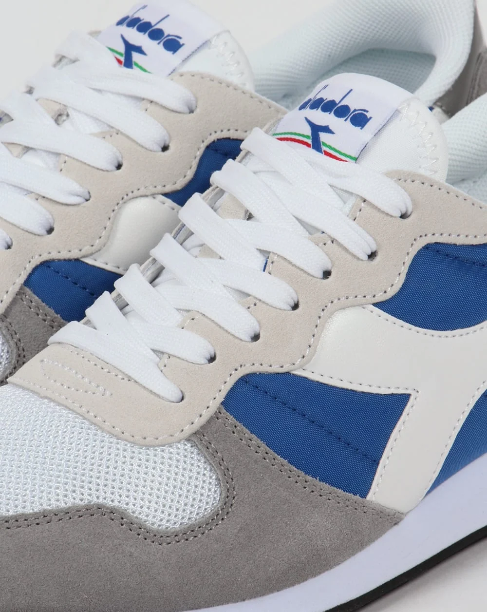 Diadora Camaro Trainers Nautical Blue/Grey - Image 4