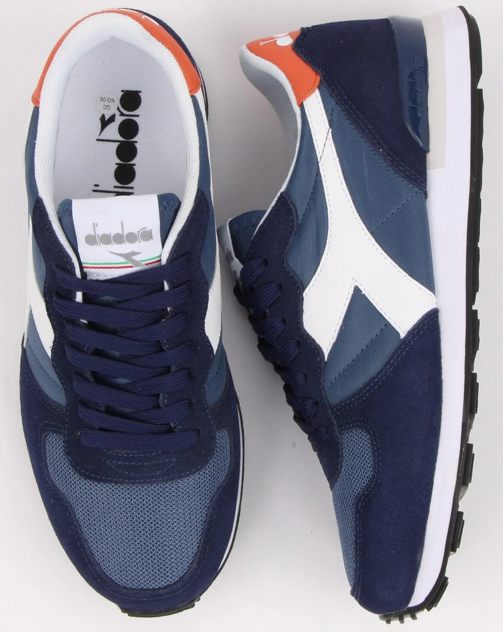 Diadora Camaro Trainers Navy/White - Image 2
