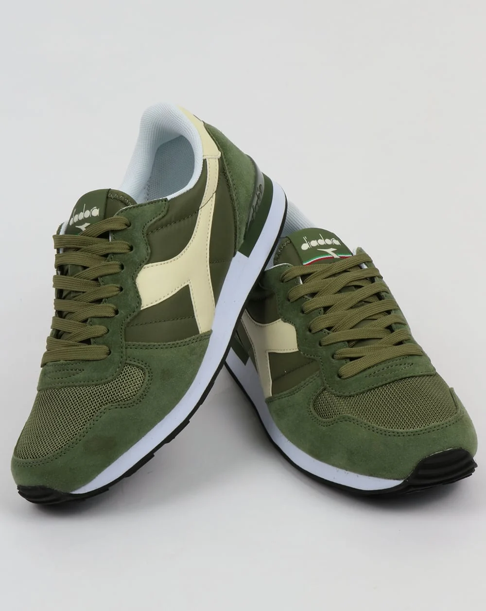 Diadora Camaro Trainers Olive - Image 3