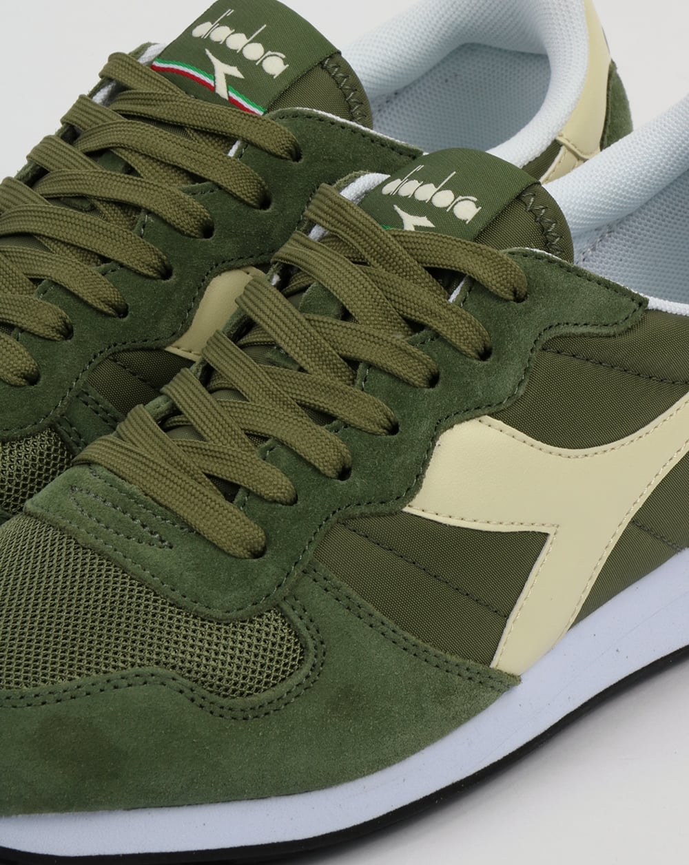 Diadora Camaro Trainers Olive - Image 4
