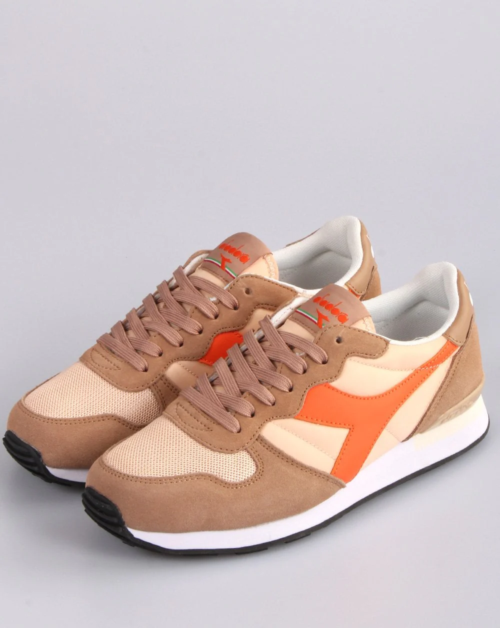Diadora Camaro Trainers Soft Peach/Golden Orange - Image 3