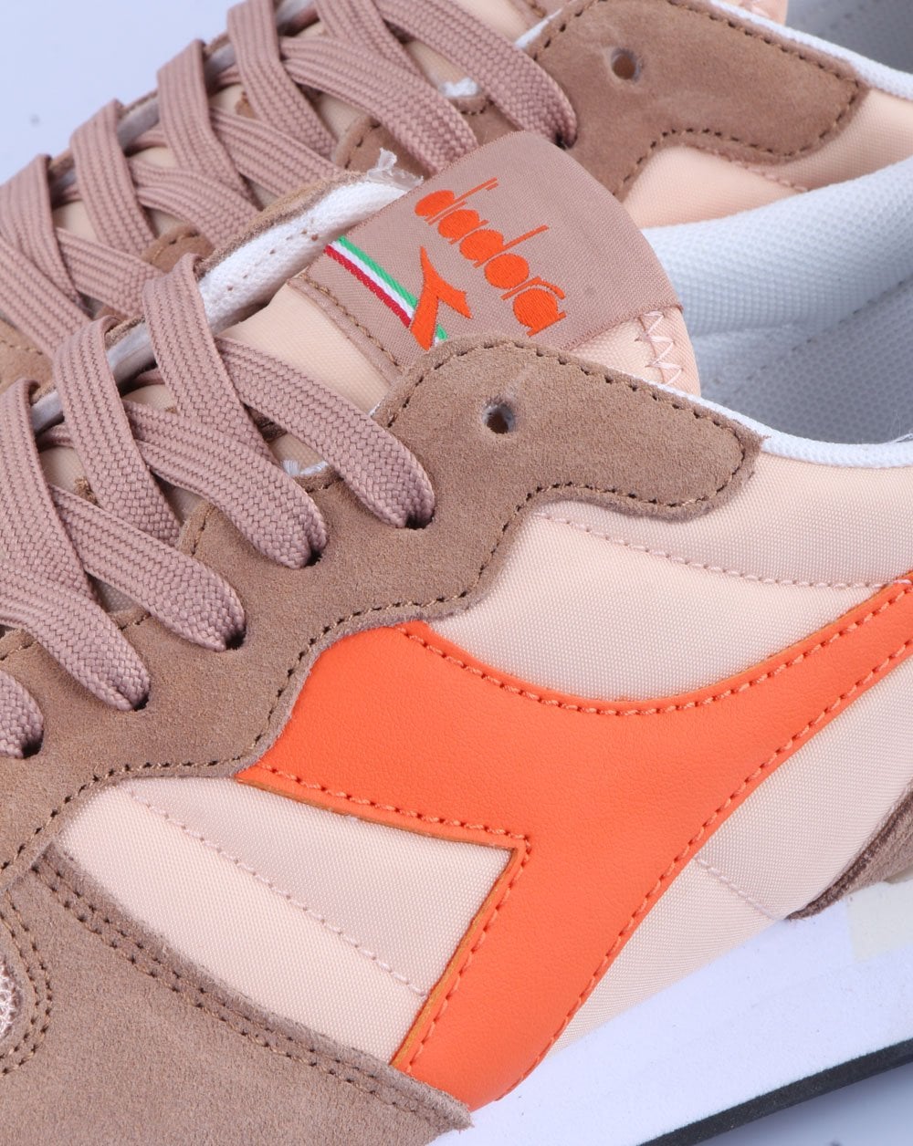 Diadora Camaro Trainers Soft Peach/Golden Orange - Image 4