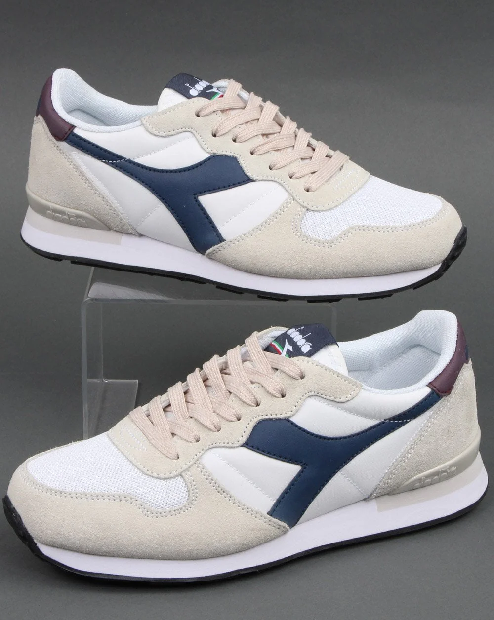 Diadora Camaro Trainers White/Blue