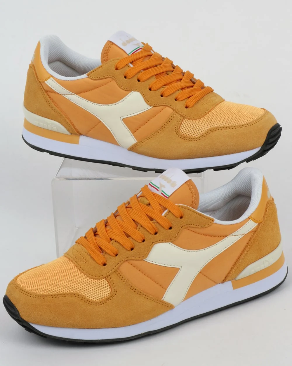 Diadora Camaro Trainers Yellow/Whisper White