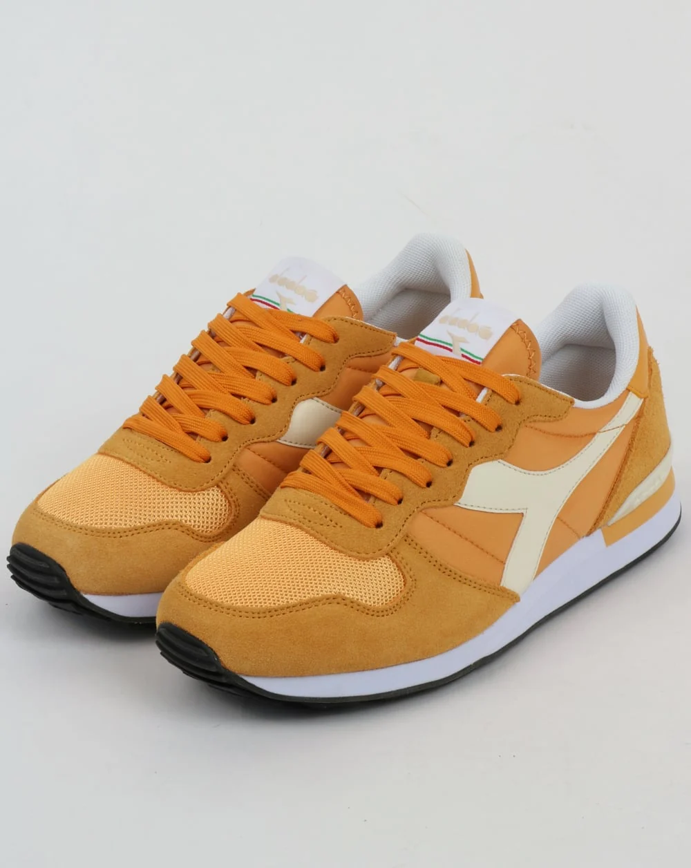 Diadora Camaro Trainers Yellow/Whisper White - Image 3