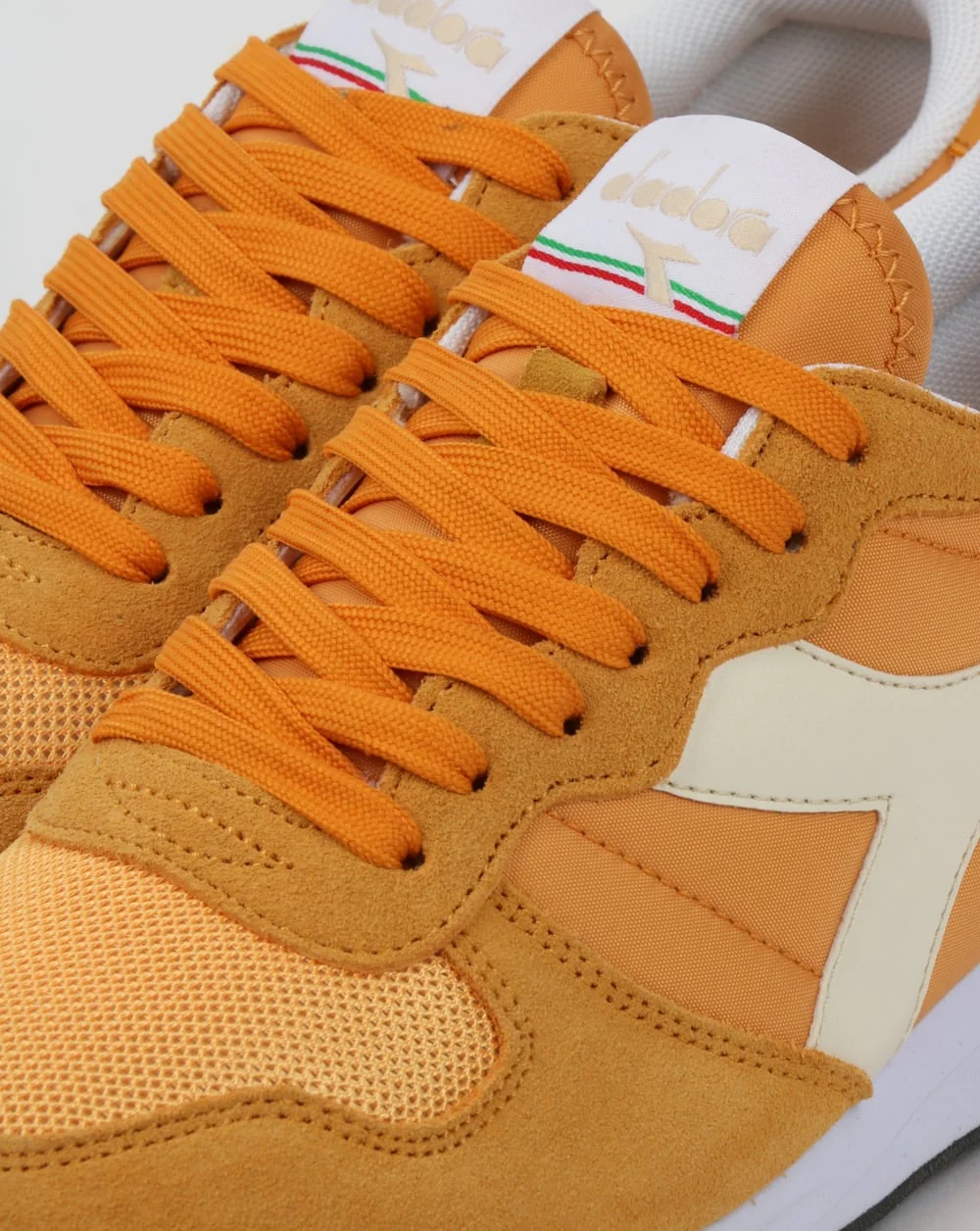 Diadora Camaro Trainers Yellow/Whisper White - Image 4
