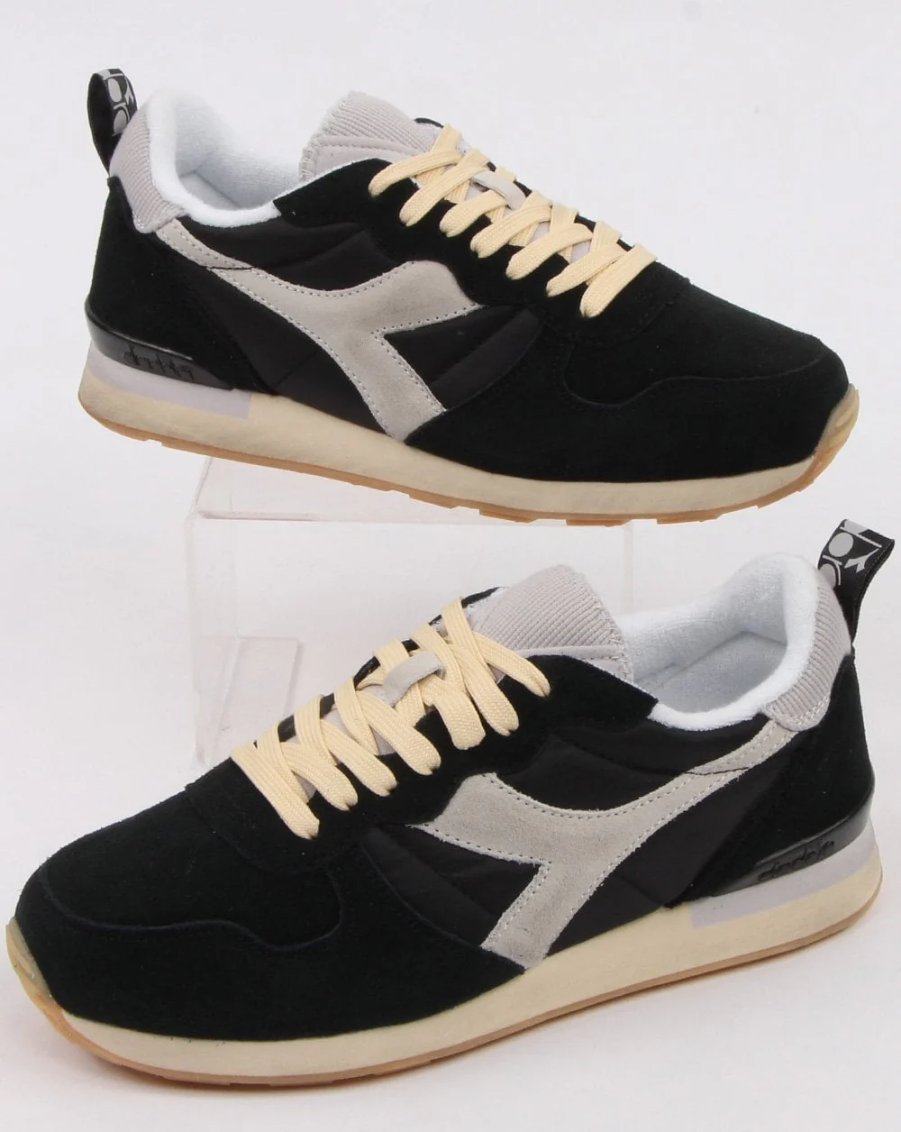 Diadora Camaro Vintage Trainers Black/Off White