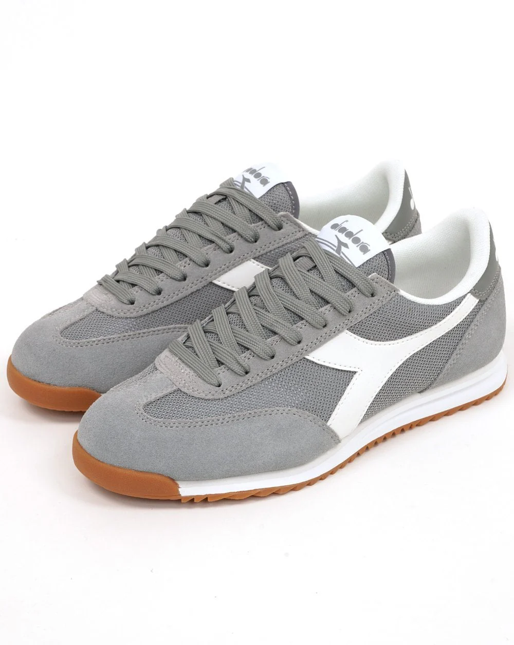 Diadora Cross Trainers Gray Limestone - Image 2