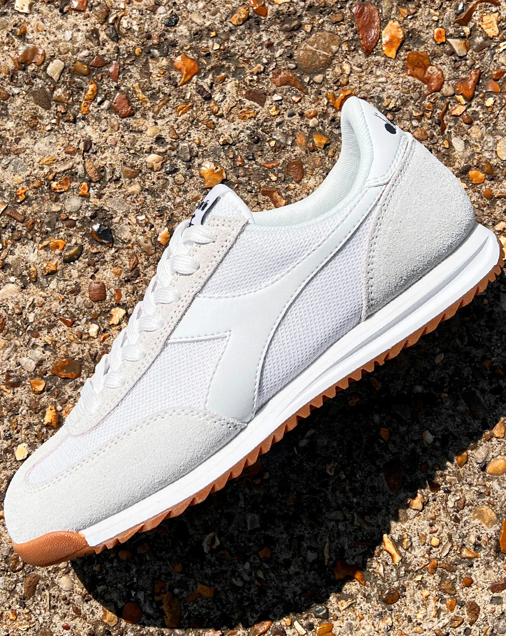 Diadora Cross Trainers White/White/Blue Nights