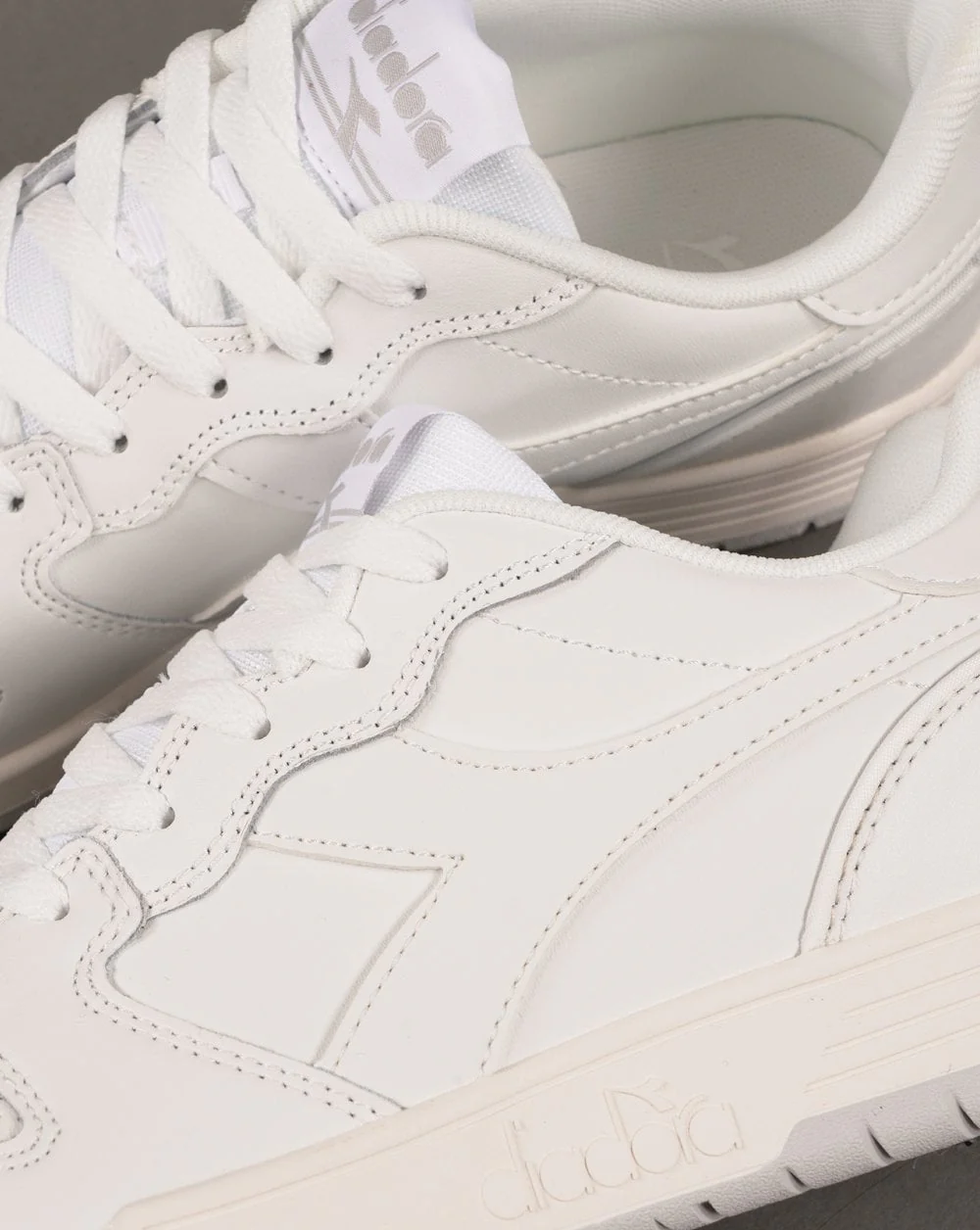 Diadora Deuce Trainers White - Image 3