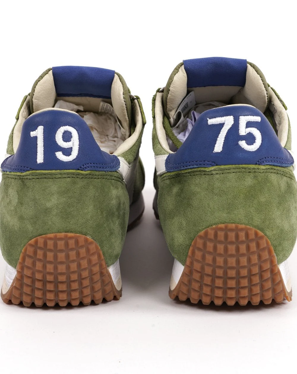 Diadora Equipe Suede SW Heritage Trainers Iguana Green - Image 5