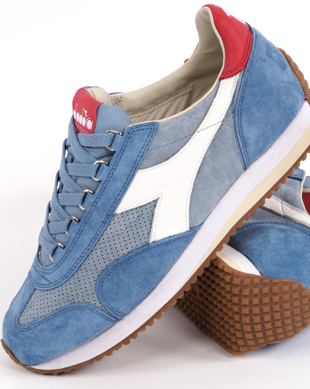 Diadora Equipe Suede SW Trainers Sky Blue