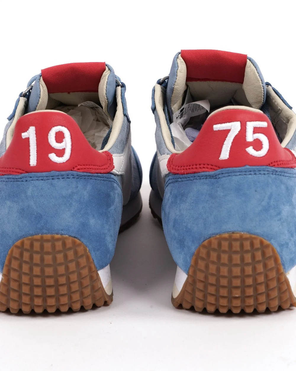 Diadora Equipe Suede SW Trainers Sky Blue - Image 5