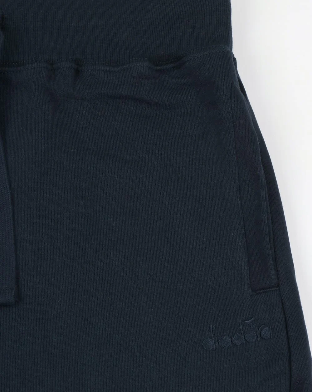 Diadora Fleece Shorts Blue Denim - Image 4