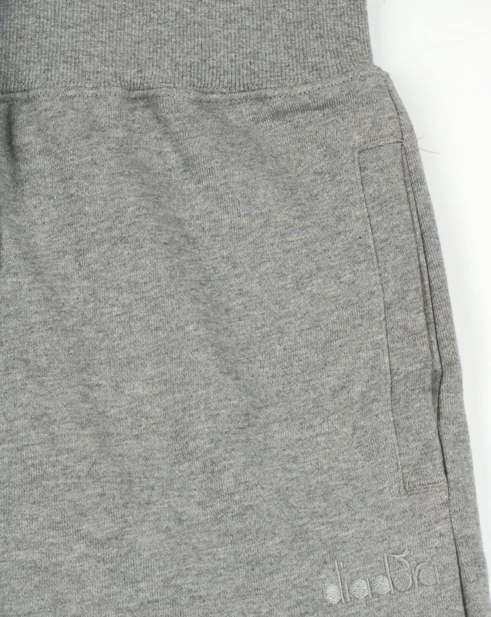 Diadora Fleece Shorts Light Grey - Image 4