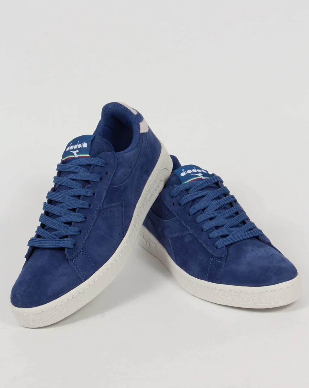 Diadora Game Low Suede Trainers Saltire Navy - Image 3