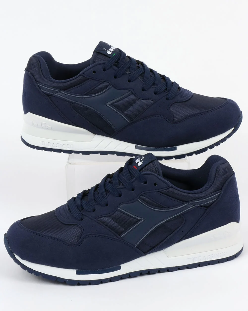 Diadora Intrepid NYL Trainers Saltire Navy