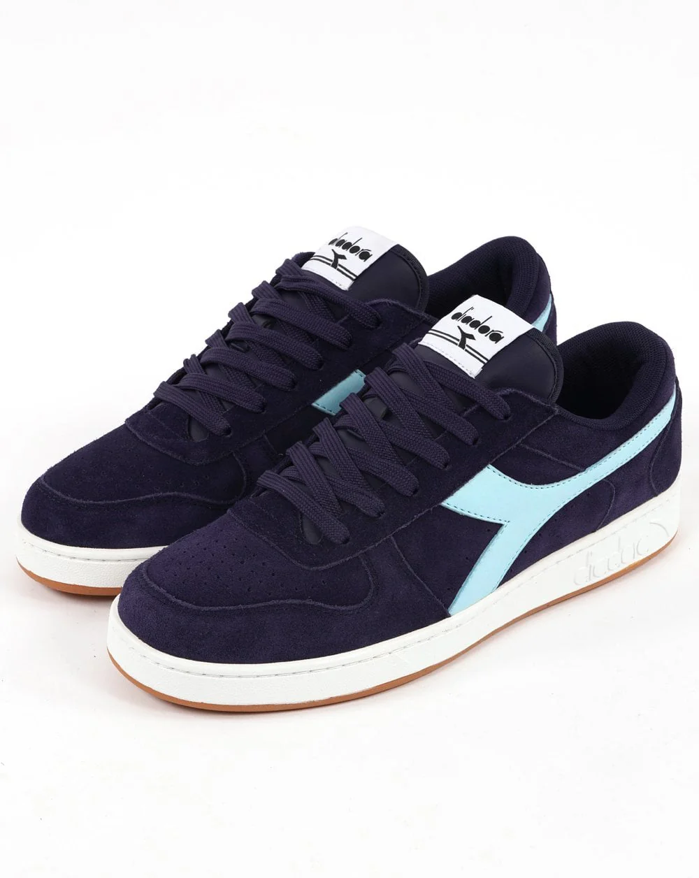 Diadora MB Elite Trainer Navy- Sky Suede Exclusive - Image 3
