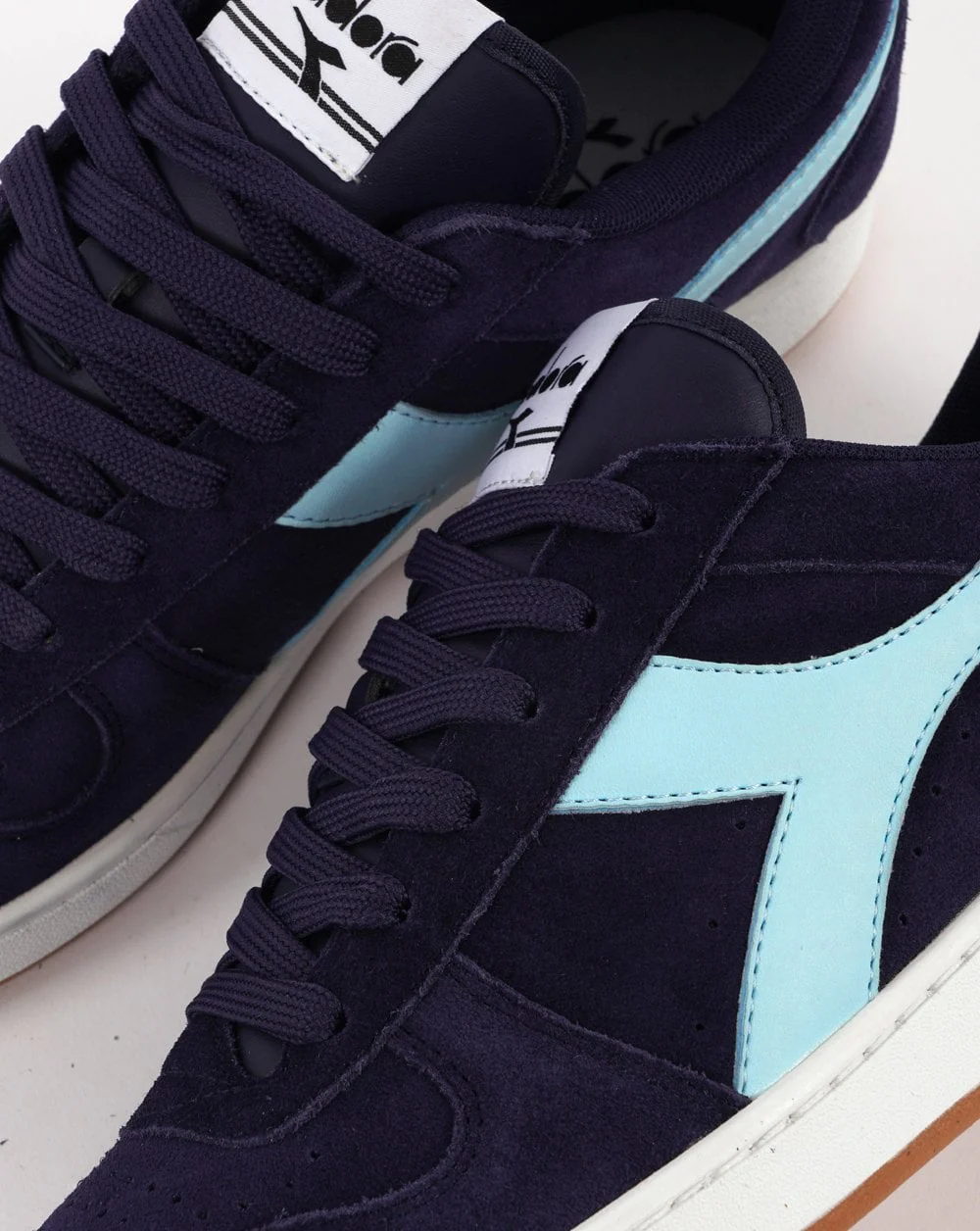 Diadora MB Elite Trainer Navy- Sky Suede Exclusive - Image 4