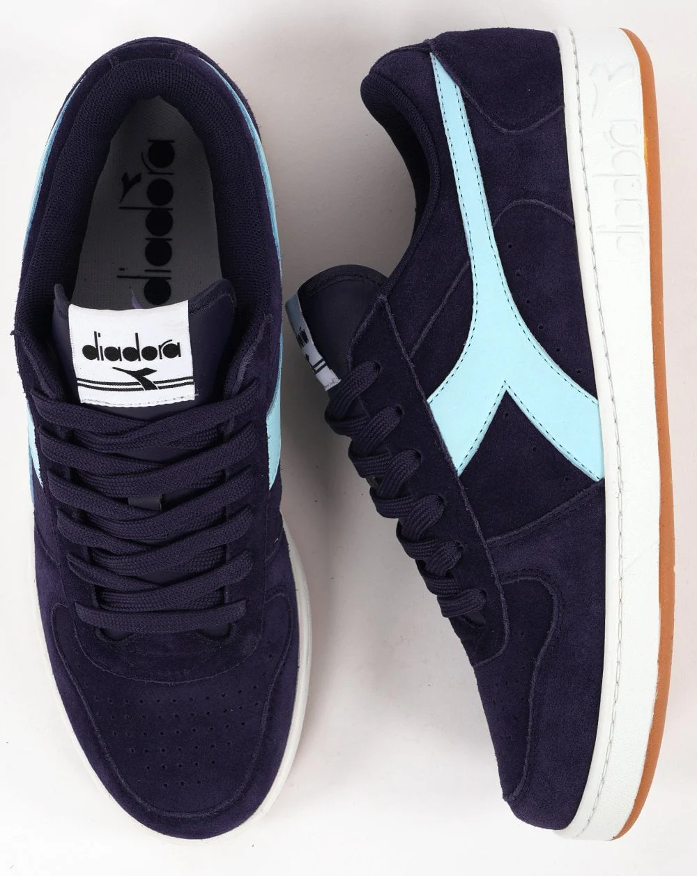 Diadora MB Elite Trainer Navy- Sky Suede Exclusive - Image 5