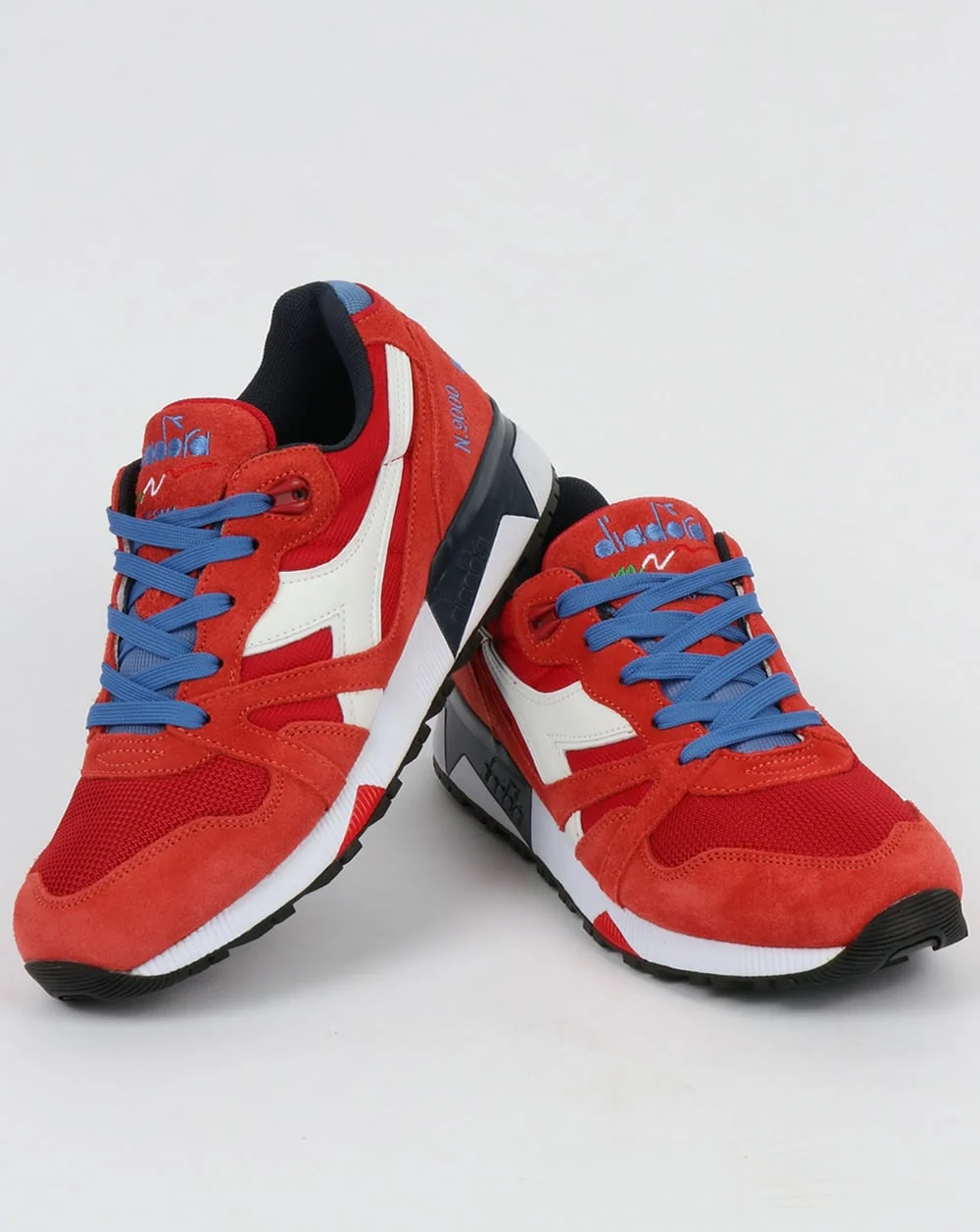 Diadora N9000 III Trainers Pompeian Red - Image 3