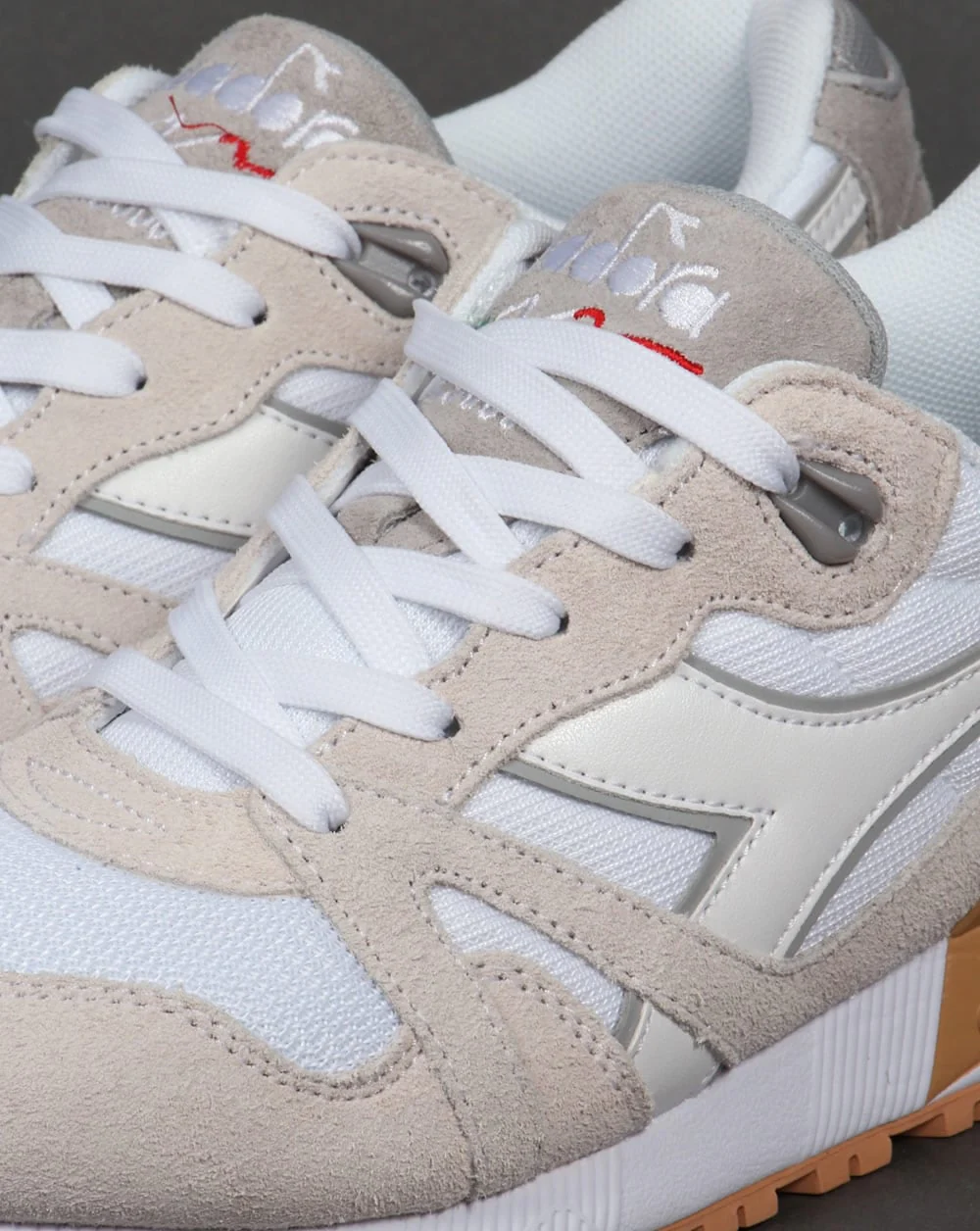 Diadora N9000 III Trainers White/High Rise - Image 4