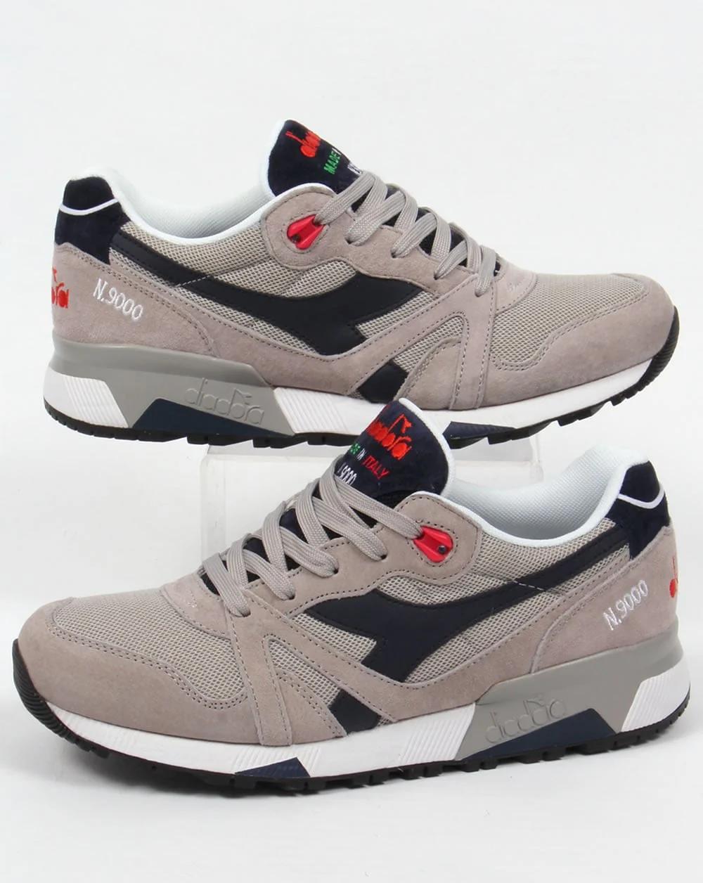 Diadora N9000 Italia Trainers Blue Nights/Paloma Grey