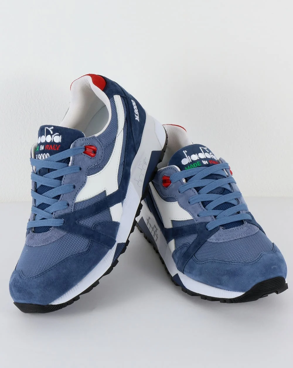 Diadora N9000 Made in Italy Trainers Blue - Image 3