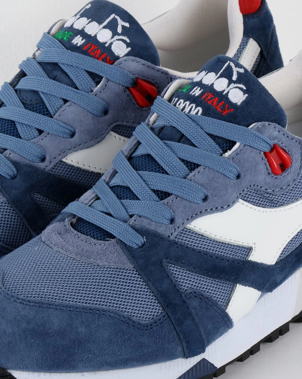Diadora N9000 Made in Italy Trainers Blue - Image 4