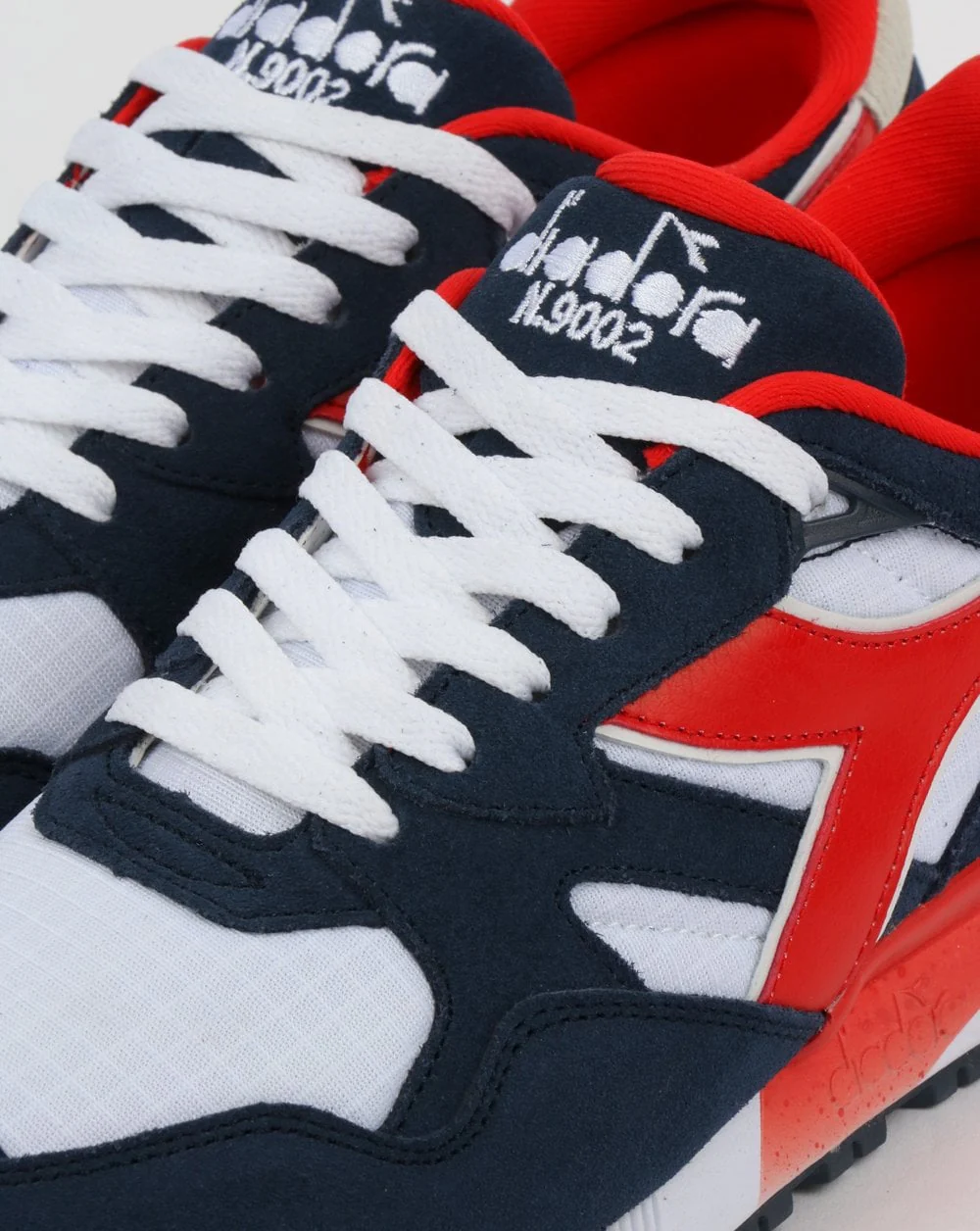 Diadora N9002 Trainers Insignia Blue/White - Image 4