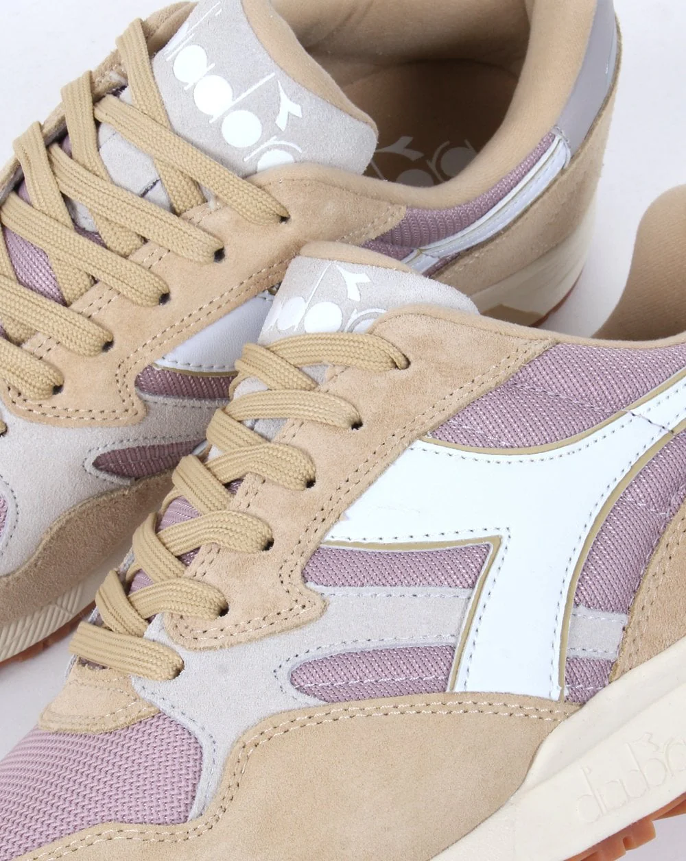 Diadora N902 Trainer Sand/Pink - Image 2