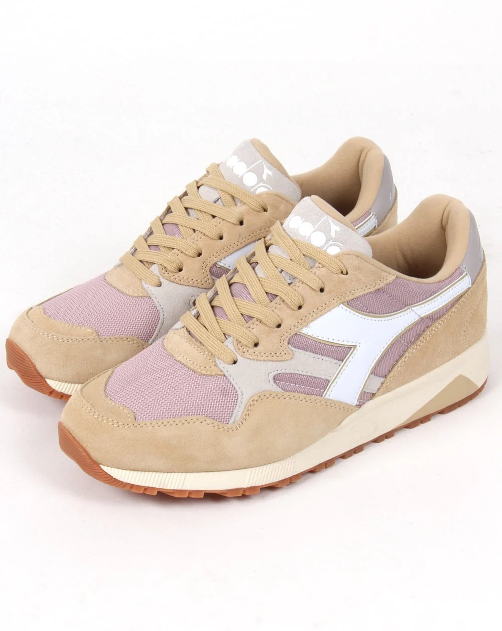 Diadora N902 Trainer Sand/Pink - Image 3