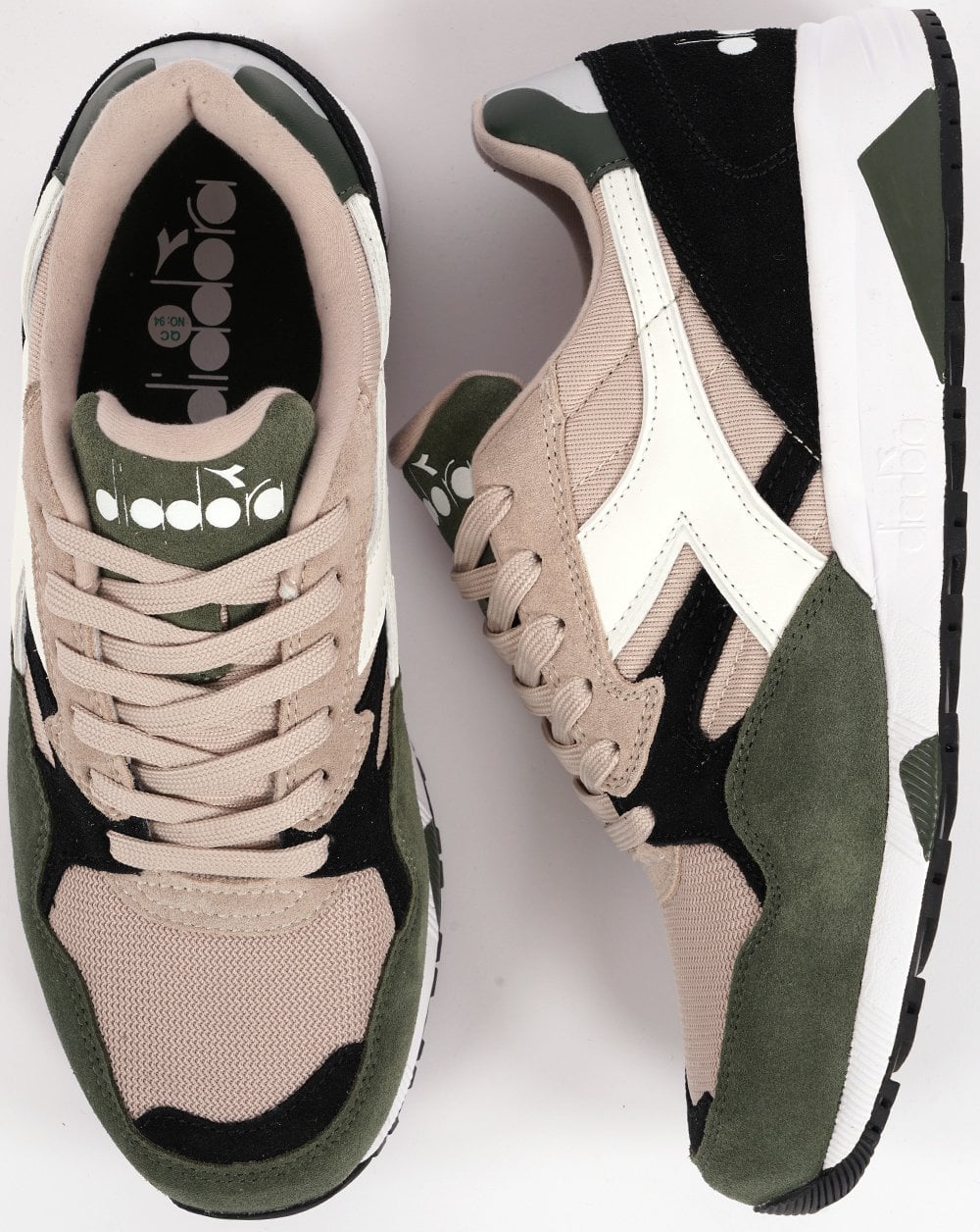 Diadora N902 Trainer Stone Oxford - Image 4