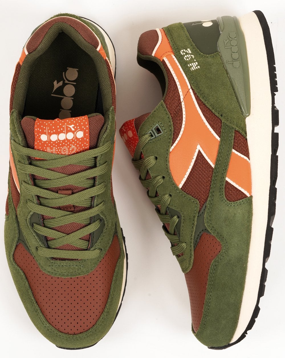 Diadora N92 Advance Trainers Brown Oats - Image 4