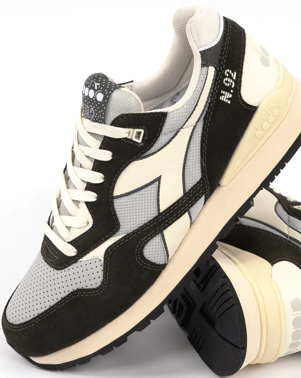 Diadora N92 Advance Trainers Forest Night / Glacier Grey