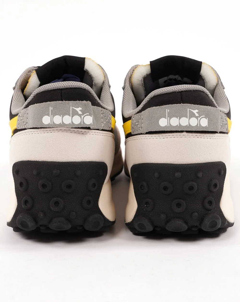 Diadora RACE NYL Trainer Black/White Pristine - Image 5