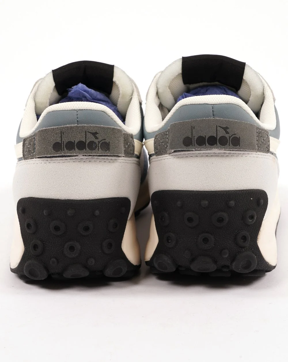 Diadora RACE NYL Trainer Blue/Grey - Image 5