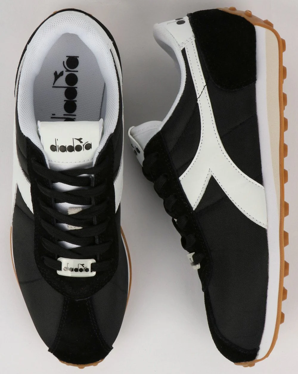 Diadora Sirio NYL Trainer Black/White - Image 2