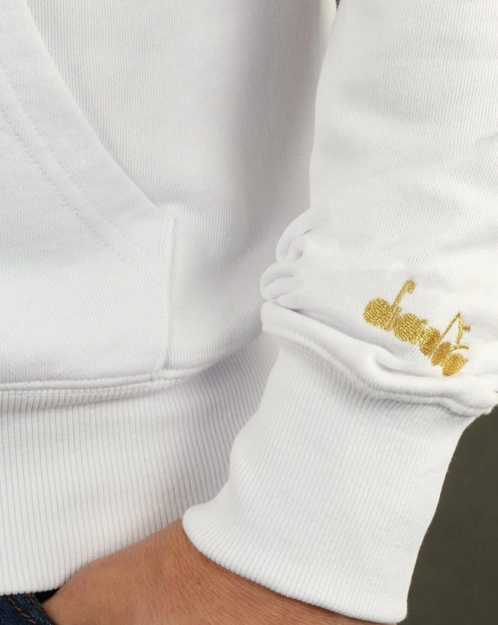 Diadora Spectra Hoody White/Black - Image 3