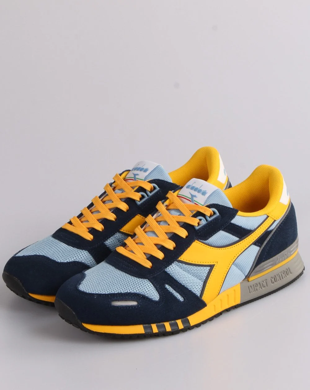 Diadora Titan Seb Trainer Sky/Yellow - Image 3