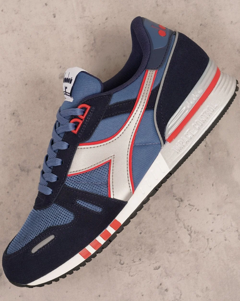 Diadora Titan Trainer Navy Blue Silver