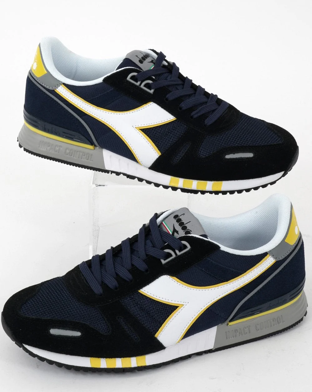 Diadora Titan Trainer Navy - white grey - Image 4