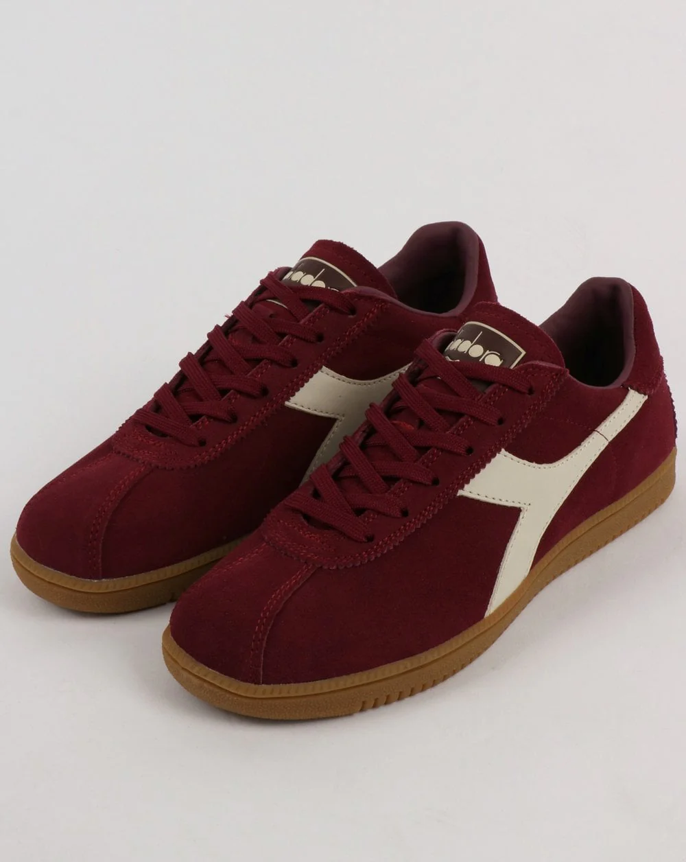 Diadora Tokyo Trainers Burgundy - Image 3