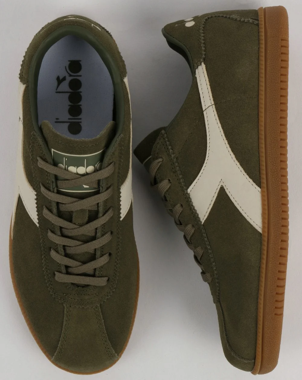 Diadora Tokyo Trainers Burnt Olive - Image 2