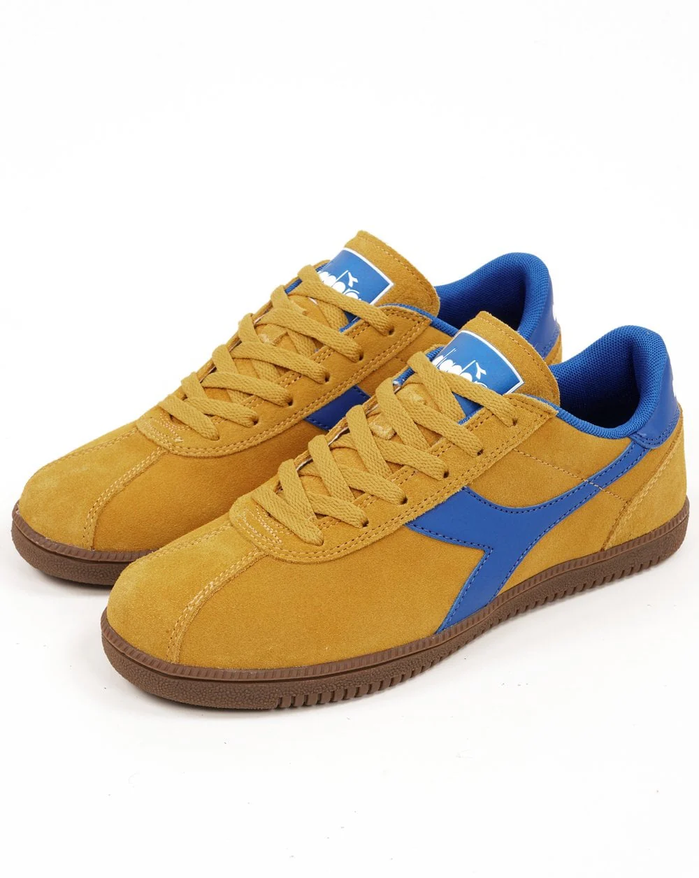 Diadora Tokyo Trainers Golden Spice/Directoire Blue - Image 2