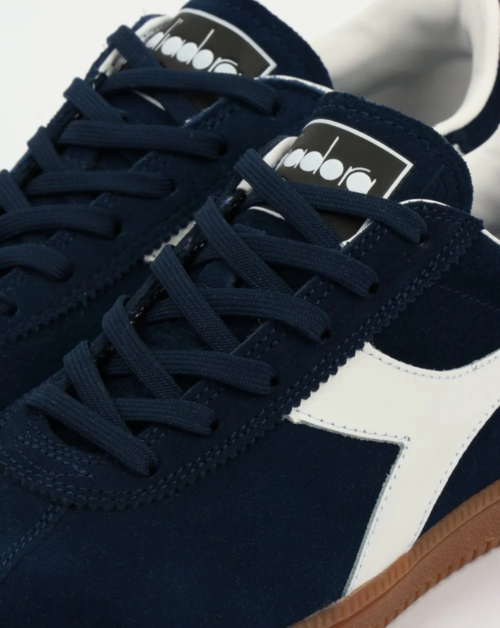 Diadora Tokyo Trainers Navy Blue/white - Image 4
